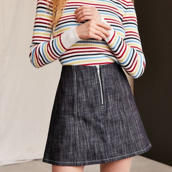 Urban Outfitters Dresses & Skirts - Urban Outfitters Renewal Denim Mini Skirt S